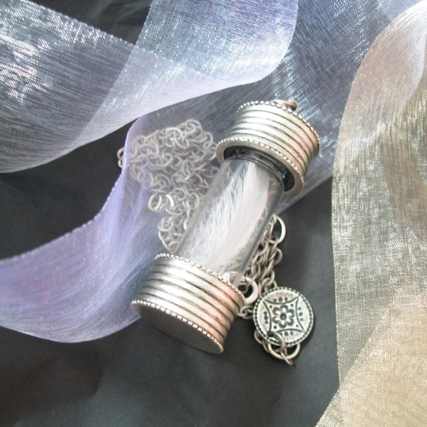 memento mori with feather